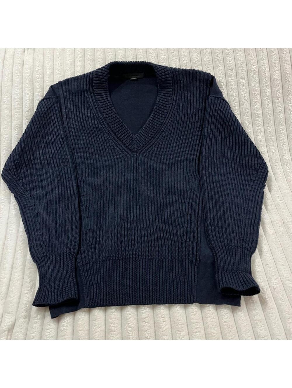 Alexander Wang Deep Blue V-Neck Sweater Men’s Size Small